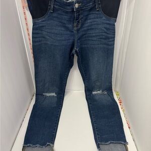 Ingrid & Isabel Dark Blue Skinny Jeans Maternity